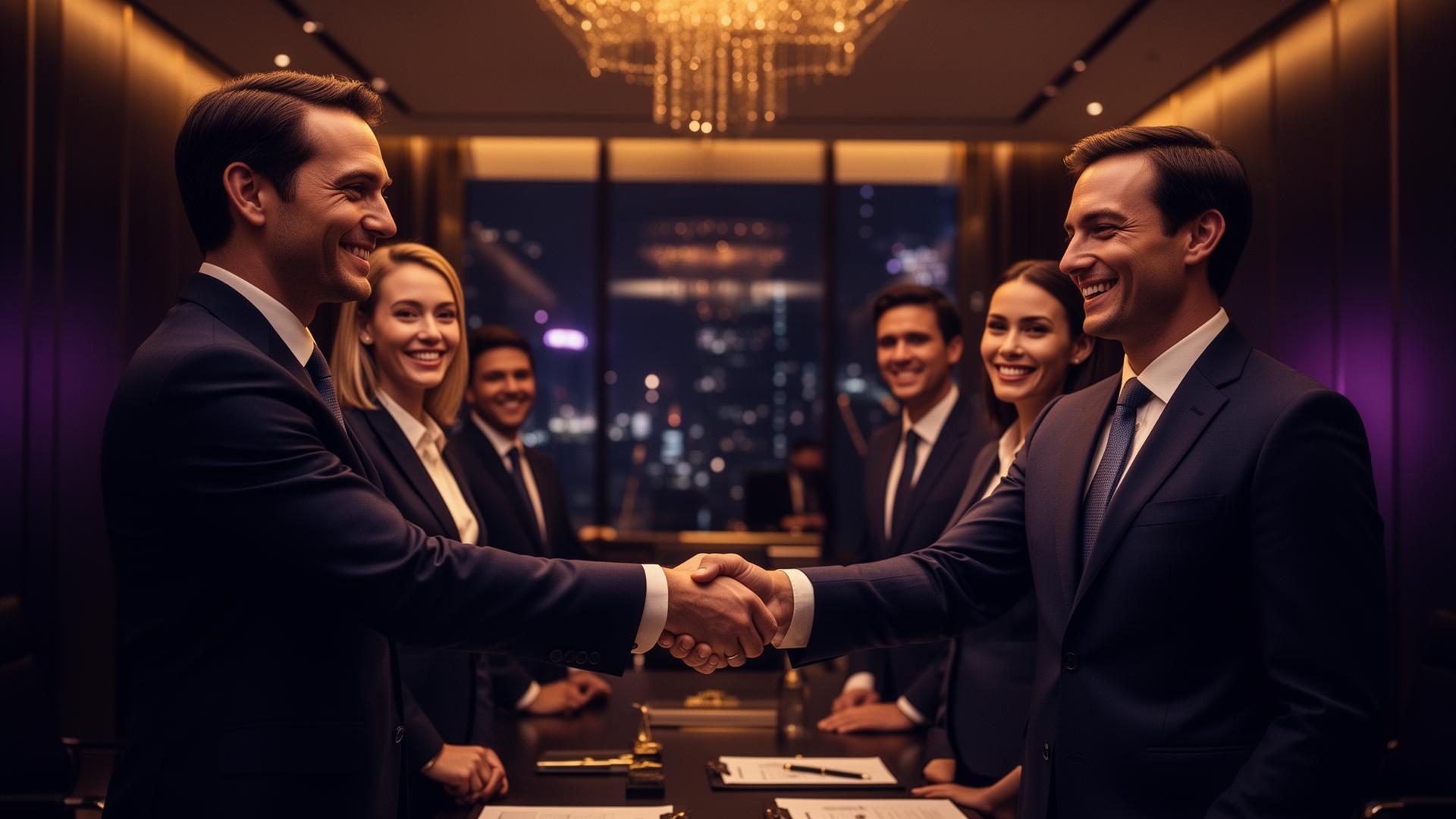 Premium business aesthetic